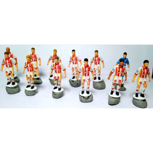 Subbuteo Andrew Table Soccer Olympiacos 2017-18 no bases no box only 12 figures